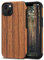 TENDLIN Compatible with iPhone 13 Case Wood Grain Outside Design TPU Hybrid Case Compatible for iPhone 13 6.1-inch Released in 2021 (Red Sandalwood)