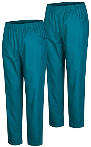 Misemiya - Pack 2 Pcs - Pantalon SANITAIRE Unisex - Uniformes MEDICALES Uniformes SANITAIRES Pantalon DE Travail - Réf 8312 * 2 pcs - X-Small, Vert 3B 21