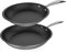 Cecotec Set de Sartenes Polka Classy 20-24 Bucket Set Steel. Diámetro 20-24 cm, Acero Inoxidable 18/10, Revestimiento Antiadherente, Mango Remachado, Apta para todo Tipo de Cocinas