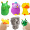 Squishy Squeeze Spielzeug 4 Stück, Popping Out Eyes Squeeze Toys, Squeeze Spielzeug, Stressbälle, Stress Squeeze Spielzeug, Squeeze Ball, Anti Stress Spielzeug für Erwachsene und Kinder