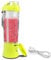 Total Chef Portable Mini Blender Cordless Personal Smoothie Maker 600ml Fruit Veggie Juicer Cup with Lid 6 Blades USB Rechargeable Ideal for Baby Food Gym Travel Sport On The Move Home Office Yellow