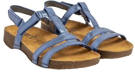 ART Damen 0946S I Breathe Sandale, Metallisch Blau, 37 EU