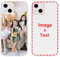 MXCUSTOM Personalised Phone Case for Apple iPhone 15 Plus, Customised with Photo Image Text Picture Design Make Your Own Phone Cover [Clear Soft TPU Slim Shockproof] (FXT-CR-P1)