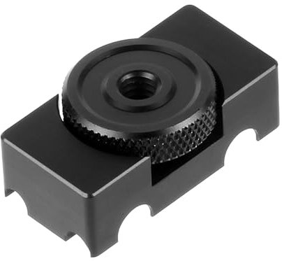 NATEFEMIN Aluminum Camera Cable Lock Clamp, HDMI, USB, Audio Cables Clamp for Canon 5D2 5D3 DSLR Camera