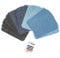 Lusofie 24 Stück Flicken zum Aufbügeln Jeans Nähflicken 7.5 × 11cm Patches zum Aufbügeln Bügelflicken Jeans Aufbügelflicken 4 Farben Denim Flicken Iron on Patches für T-Shirts Jeans Schuhen