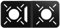 YIZITU Mini-Host Display Back VESA Mounting Mount Bracket For Computer Monitor Router Tablet Connection Mounting Plate Monitor Bracket For 2 Monitors Adapter Bracket T Height Adjustable For Desk