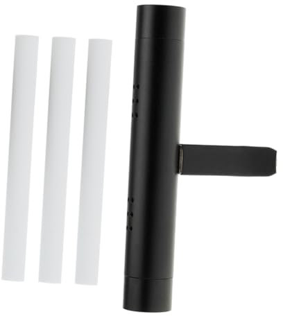 ULTECHNOVO 3stücke Aromatherapie Auto-diffuser Für Lüftung Einstellbarer Ätherischer Öl Diffusor Mit Ersatzsticks Eleganter Silikon Vent Clip Zur Geruchsbeseitigung Autos Schwarz