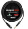 designacable.com 5m - Low Capacitance' Balanced Female XLR to TRS Jack Cable - Handmade in the UK using Mogami W2549 Microphone Cable & Neutrik NC3FXX-B XLR & NP3X-B TRS Jack.
