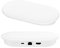 Coque de protection en silicone pour Google TV Streamer 4K 4K, housse de protection souple anti-poussière pour Google TV Streamer 4K TV 2024 (blanc)
