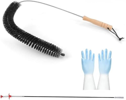 MINISOISO Heizkörperbürste, 70 cm Heizungsbürste, Heizkörper Reinigungsbürste aus Mikrofaser, Heizkörper Reinigungsbürste mit Flexibler Greifer, Heizkörperreiniger für Flachheizkörper