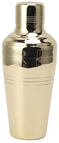 Shaker de Cócteles, 510 Ml de Cóctelas Estables, Agitador de Bebidas para Bebidas de la Batidora, Cómodo, Cómodo, para la Herramienta de Bar (GOLD)
