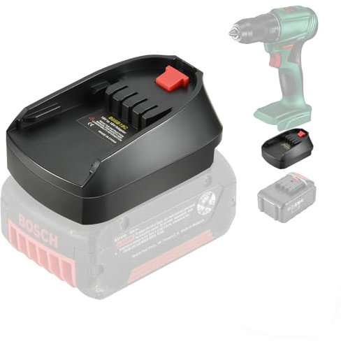 BOSB18C Batterie Adapter: für Bosch Professional 18V System Batterie BAT609 BAT610 BAT618 BAT619 - arbeitet im für Bosch 18V System Elektrowerkzeugs (ohne Akku)