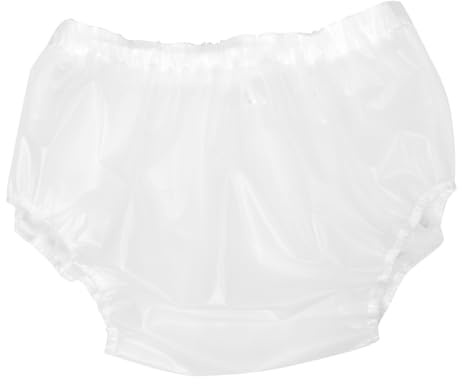 Überhosen für Windeln aus Tpu, Weiß, Wiederverwendbar | Unterwäschebezug, Gummihosen für Erwachsene, Windelhose für Frauen und Erwachsene