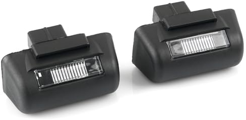 ROBUST 2 Pcs Car Rear Back Number Plate Light Replacement for Ford Tourneo Connect 2002-2013 Ford Transit Mk5/6/7 1995-2014 86VB-13550-AJ 1732840 86VB-13550-AK
