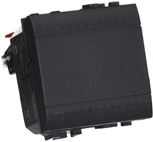Interruptor iluminable2 módulosBTICINO Livinglight L4001M2AAntracita