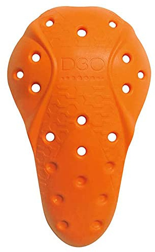 Richa Elbow Pad D30 Set Driving Gloves, Orange, One Size for Men, Orange, One size