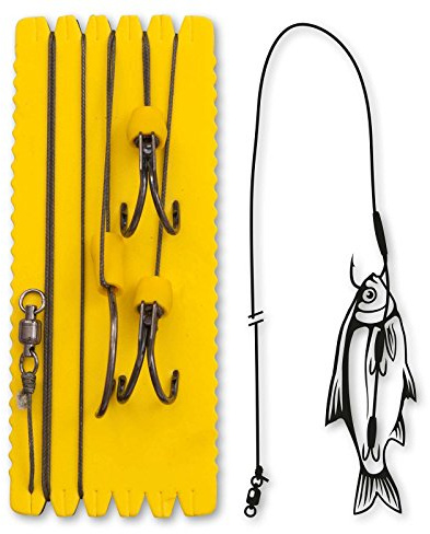 #10/0,#4/0,#4/0 Big Bait Ghost Rig XL 100kg 1Stück 1,40m