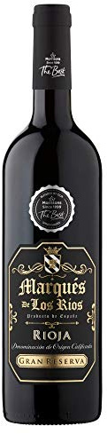 Morrisons Marques de Los Rios Gran Reserva Wine, 75cl