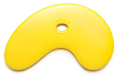 Mudtools Polymer Bowl Rib Yellow Large Firm - Ceramics, Pottery, Clay - PB-L-Y