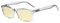 Eyekepper Blaulichtblockierung Lesebrille Herren Damen mit gelber Filtergläser - Comfort Computer Brille - Transparent +1.75