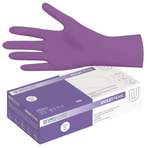 Sugaring Cane Einweghandschuhe 100 Stück/Box, Nitrilhandschuhe, puderfrei & latexfrei, Einmalhandschuhe, Wegwerfhandschuhe, Handschuhe in Größe XS