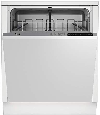 Beko BDIN38530C Einbau-Geschirrspüler/ConerIntense/10 Jahre Motorgarantie/Vollintegriert/H x B x T:81,8 x 59,8 x 55, schwarz