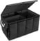 osoltus Kofferraum-Tasche - faltbarer Kofferraum-Organizer mit Deckel - Auto-Zubehör - Wohnmobil-Gadget - Camping Falt-Box - Carbox - 60 x 35 x 30 cm