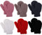 Kleinkind Fäustlinge Winter Handschuhe Gestrickte Korallenvlies Babyhandschuhe für Mädchen Jungen 12 3 4 Jahre alt, Skihandschuhe 6 Paare