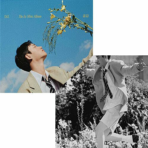 EXO D.O [ EMPATHY ] 1st Mini Album_DIGIPACK_[ GRAY / BLUE ] RANDOM VER. 1ea CD+28p Photo Book+1ea Photo Card+1ea Folded Poster(On pack) K-POP SELAED+TRACKING NUMBER