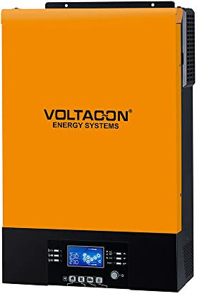Voltacon 5kW Solar Off Grid Inverter 48V Battery, 230VAC, Built In Wi-Fi & Bluetooth MPPT Charger 120A
