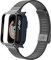 T-BLUER Bracelets de Rechange Compatibles avec Xiaomi Mi Watch Lite/Redmi Watch - Bracelet en Acier Inoxydable pour Fitness Tracker