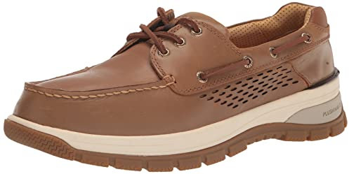 Sperry Men's Gold Billfish Plushwave Boat Shoe, Tan, 10.5 US Wide