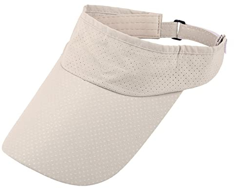 KYEYGWO Sonne Visor Cap Verstellbar Visorkappe Damen Herren | Unisex Leichte Atmungsaktiv OutdoorBeach Sonnenhut mit Breite Krempe, Einfarbig Casual Klassisch Sport Mützen
