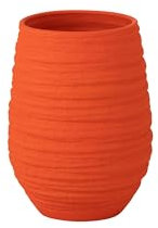 J-Line Fiesta Vase Keramik Orange Medium