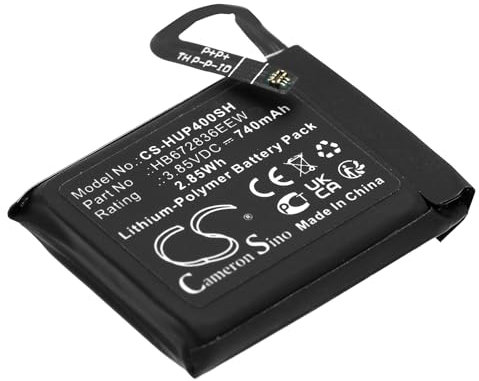 TCTK Akku 740mAh Kompatibel mit [Huawei] Watch 4s, Watch 4X, GS Pro Ersetzt HB672836EEW