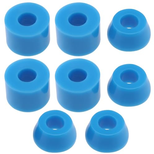 YINETTECH 2 Sätze Long Board Truck Bushings 92A Skateboard Bushings Shock Absorber Suitable for Skate Trucks Four-Wheel Skateboards