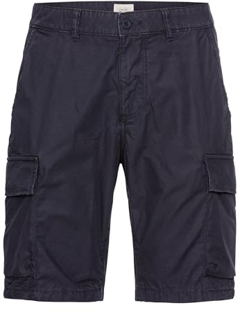 camel active Herren Cargo Shorts Regular Fit Dunkelblau, menswear-35IN