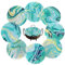 Vicglory 8 Stück Diamond Painting Untersetzer, DIY Diamond Painting Untersetzer Kinder mit Halter, Ocean Wave 5D Diamond Art Painting Untersetzer Kits für Erwachsene Kinder Anfänger