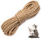 1 pezzi corda canapa,6mm X 15m Corda di Sisal naturale,corda per tiragraffi,corda tiragraffi per gatti,per sostituzione gatto Scratch Pilastro