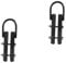 BESPORTBLE Climbing Rope Holder Gym Attachment Clamp Rope Lock Tool Rope Climbing Clamp Rope Workout Hook Climbing Fixing Tool Rope Carrier Clamp Black Iron