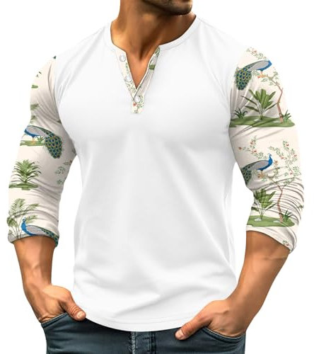 GDGTBNH Promozioni del Giorno V Neck T Shirt Men T Shirt Magliette Manica Lunga Uomo Maglia Termica Bambina Vestito in Maglione Aderente Felpa Viola Camicia Elegante Uomo Maglietta Manica Lunga