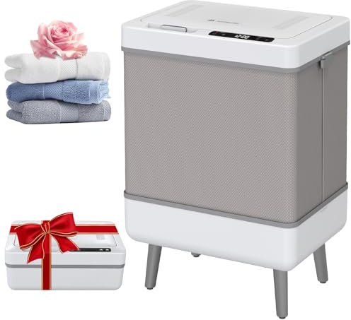 AAOBOSI Towel Warmer Bucket,4 in 1 Heating-Drying-Delay-Foldable 35L Quick Heating Towel Blanket Warmer, Led Display, Timer & Auto Shut Off Portable Towel Warmer Gift for Bathrooms, Spas, Loved Ones