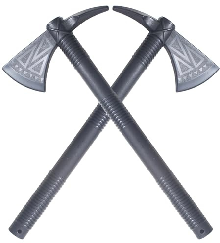 REPLIKSWORD Pack 2 Haches Plastique Hachette Polypropylene Entrainement