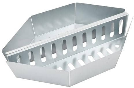 Aohyue 2 Stück Char-Basket,Edelstahl Holzkohlekörbe für Direktes und Indirektes Grillen, Kohlekörb für Weber 57cm Kugelgrills, Holzkohlegrills, Holzkohlekörbe aus Verzinkte Platte