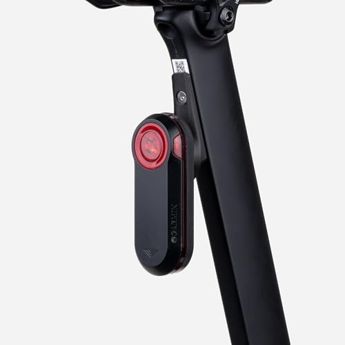 beSmart.bike – Support pour Tige de Selle – pour Traceur GPS – Accessoires Vélo – VTT – Tige de Selle Garmin Varia 515, Compatible avec Canyon Aeroad Gen 4, Assemblage du Boulon (Position inférieure)