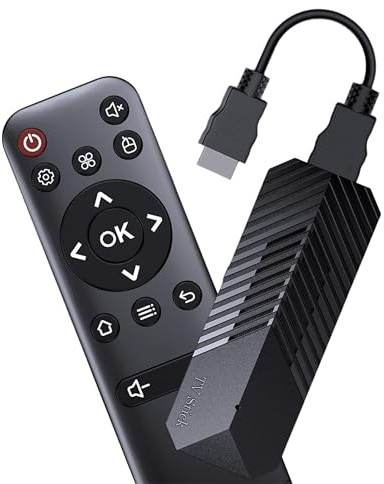 T3 Mini Android TV Stick T3mini Android 14 Stick,Android TV Box 4K with Remote Control,1GB RAM + 8GB ROM,2.4G WIFI,H313 64-bit Quad Core ARM Cor-tex A53 Smart Sticks