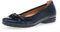 Gabor Women Ballet Flats, Ladies Classic Ballet Flats,Flats,Summer Shoe,Classic,Elegant,Blue (Night),38.5 EU / 5.5 UK