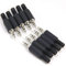 Ersatz 10er-Stück TRS-Stecker 3-poliger 3,5 mm Löttyp DIY-Audiokabelanschluss für Kopfhörer und Headset