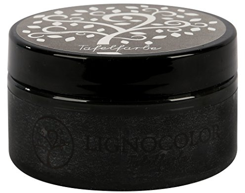 Lignocolor Tafelfarbe Tafellack echter Tafel-Look 100ml (Blackboard 01)