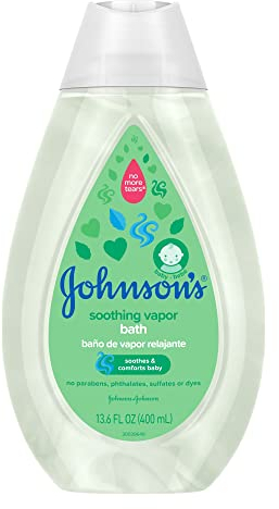 Johnson & Johnson Johnsons Baby Lot de 2 bains à vapeur apaisants 400 ml